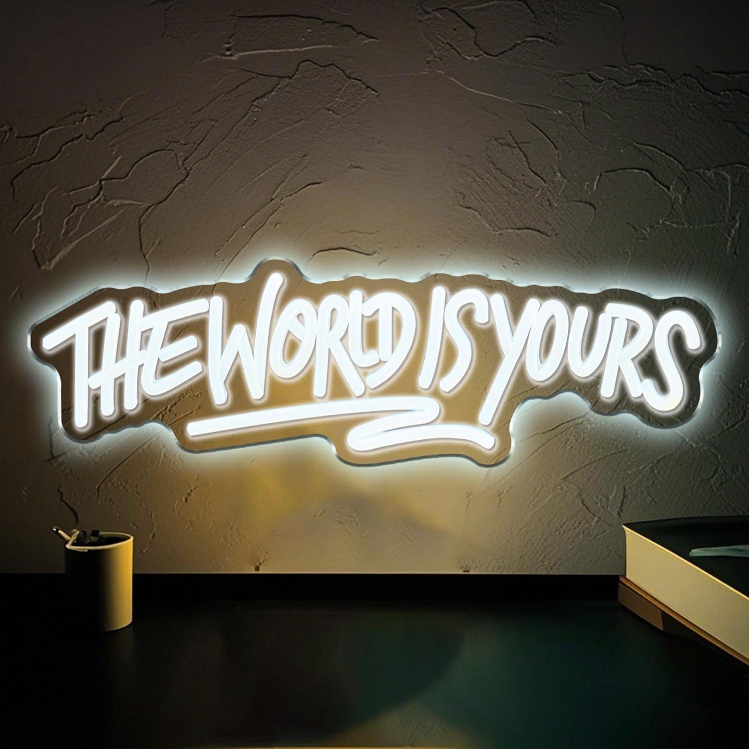Wedding Led - The World is Yours Neon Sign