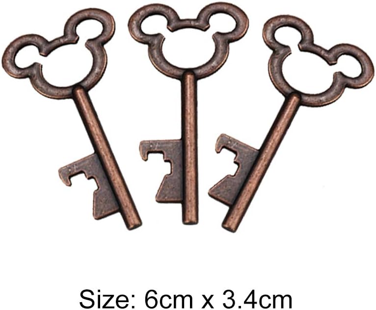 50Pcs Vintage Skeleton Key Bot - đánh giá và giá Wedding Ceremony Supply